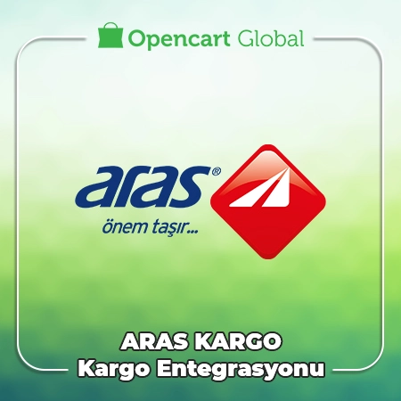 Opencart Aras Kargo Entegrasyonu - Opencart Aras K..