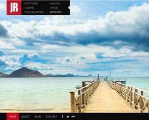 Web Sitesi HTML-CSS Tema JRPHOTOGRAPHY