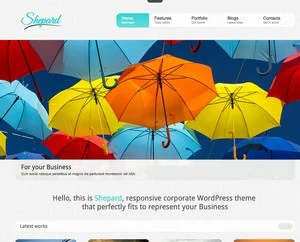 Web Sitesi HTML-CSS Tema SHEPARD