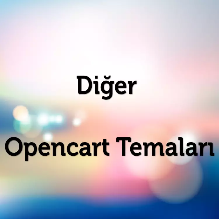 Opencart Temalar