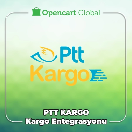 Opencart PTT Kargo Entegrasyonu - Opencart PTT Kargo API Entegrasyonu