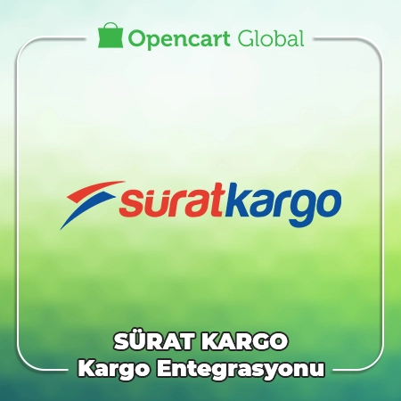 Opencart Sürat Kargo Entegrasyonu - Opencart Sürat Kargo API Entegrasyonu