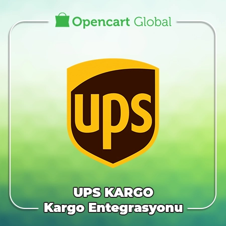 Opencart UPS Kargo Entegrasyonu - Opencart UPS Kargo API Entegrasyonu