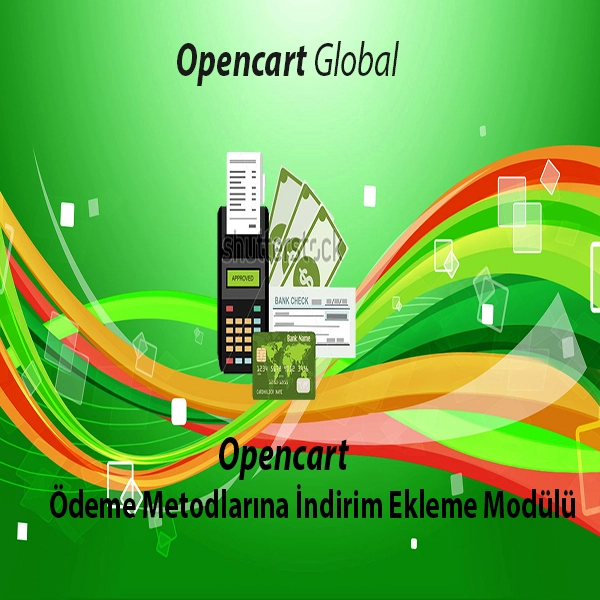 Opencart Ödeme Metodlarına İndirim Ekleme Modülü